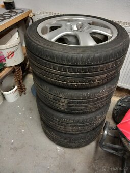 Alu kola wv golf 4,5×100 s pneu 225/45-17 - 3