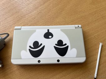 New Nintendo 3DS – bílý, CFW, hry, nabíječka, stylus - 3