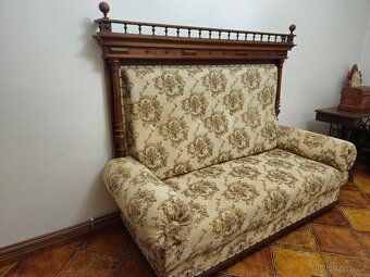 Starožitná pohovka sofa - 3