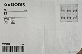Skleničky IKEA - sada 6 ks - 3