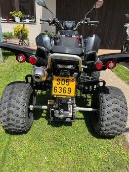 Čtyřkolka Access SC400-S včetně nového sklopného přívěsu - 3