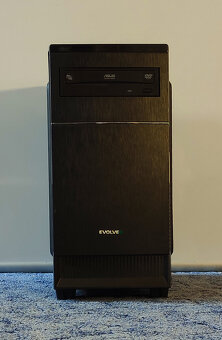 Počítačová skříň, EVOLVEO M1 černá - 3