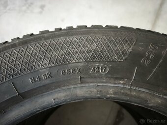 4ks Zimní pneumatiky 225/55 R17 - 3