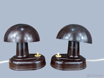 Funkcionalistická bakelitová lampička - Elektrosvit - 3