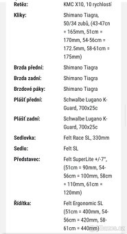 Silniční kolo Felt - 3