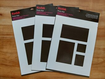 Kvalitní nová pasparta - pasparty k vystavení fotek, Kodak - 3