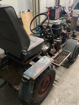 Malotraktor domácí výroby - 3