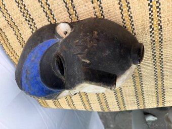 Africká rituální maska Gabon (603033) - 3