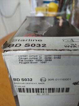 Prodám brzdové destičky - 3