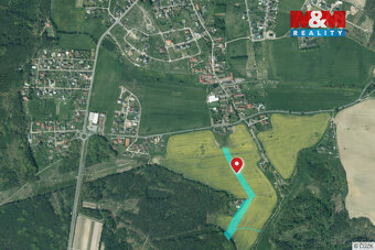 Prodej pole, 14579 m², Zruč-Senec - 3