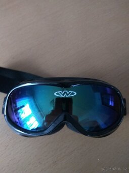 Dětské lyžařské brýle zn. WORKER - černé - 3