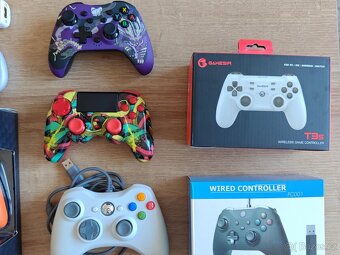 Ovladače pro PS3, PS4, PC, XBOX, ANDROID - nové, nepoužité - 3