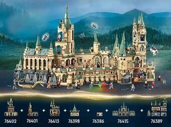 LEGO Harry Potter Bradavický hrad ze 7 stavebnic - 3