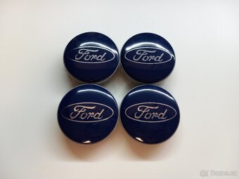 Středové krytky Ford, 54x52mm Blue - 3