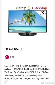 Tv LG 107cm fullHD - 3