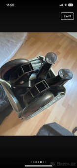 Postýlka cestovní Koot s přídavným patrem 2v1 Iron Green + m - 3