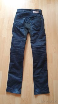 Jeans kalhoty džíny na motorku dámské - 3