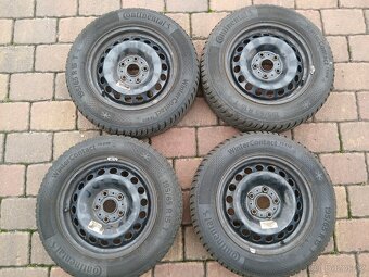 Plechová kola,sada,5x112,ET43,CONTINENTAL,195/65 R15,9,5/5mm - 3
