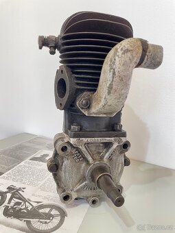 Jawa 175 Villiers - motor na prototyp - 3