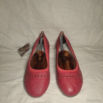 ❗❗KOŽENÉ, VELIKOST 39, ČERVENÉ DÁMSKÉ BOTY❗❗ - 3