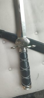 Lovecký tesák,dýka- Mikov-gravírován - 3