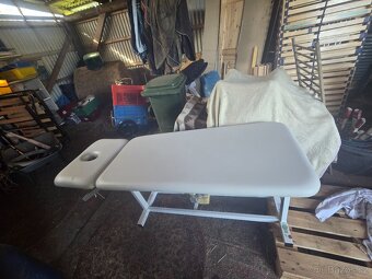 Elektrické Masážní lehátko 1 bílé motor - 3