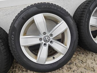 Alu VW Passat B8 5/112 r17 + 215/55 r17 zimní - 3
