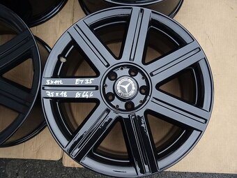 Alu disky černý origo Mercedes,18", 5x112, ET 35 , šíře 7,5 - 3