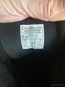 Zimni cerne boty zn. Columbia, vel. 34 (stelka 21cm) - 3