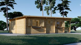 Prodej stavebnice dreveneho domu bez montaze - 3