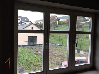 DŘEVĚNÁ EUROOKNA S IZOLAČNÍM DVOJSKLEM, STÁŘÍ 5 LET - 3