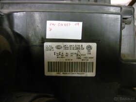 VW Caddy - levý přední světlomet - 3