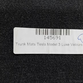 Tesla 3 koberec zadní kufr - 3