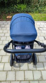 Baby design Husky 2019 navy blue a vajíčko Cybex aton 5 - 3