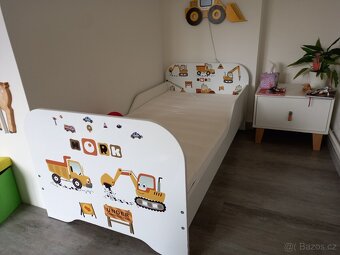 Postel KIM stavební stroje 160x80 - 3