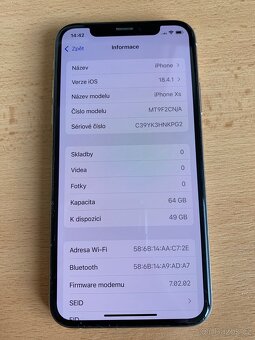 Apple iPhone XS White 64GB - 3
