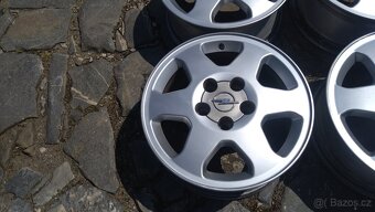 prodám originál al kola 15 5x110 na OPEL - 3