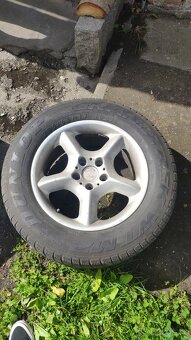 Prodám 2 sady disků+pneu na BMW X5 E53 - 3