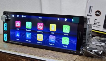 1DIN autorádio 6,9" IPS LCD Carplay Android Auto + DAB - 3