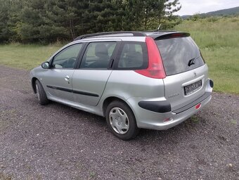 PEUGEOT 206 1.4 SW, DOVOZ NĚMECKO, STK DO 7/2026 - 3