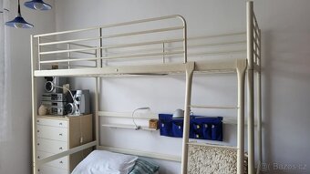 Vyvýšená postel IKEA, zvýšená postel, vysoká postel, palanda - 3