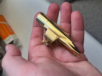 Predám vintage raritnú hubicu Zinner select 9 alt saxofón - 3