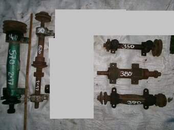 prodám staré hřídele na kotoučové pily či brusky, či na jiné - 3