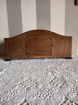 Dřevěné krbové hodiny - 3