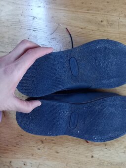 pánské kožené polobotky boty - 3