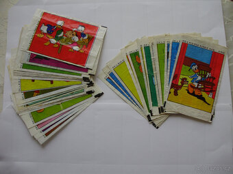Obaly a obrázky ze žvýkaček - 3