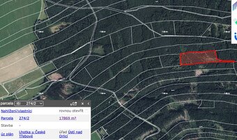 Prodej lesa k.ú. Lhotka u České Třebové - 3