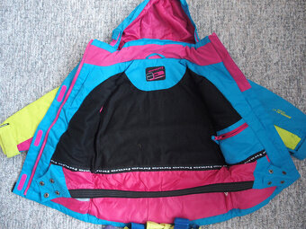 Prodám zimní bundu Envy vel.98/104, kalhoty Kik vel.92/98 - 3
