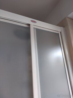 Sprchové dveře do niky 100 cm, mat - 3