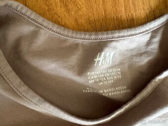 2x triko H&M, vel 12/14 let - 3